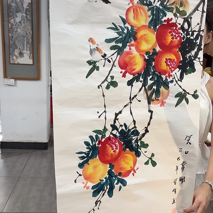 国画精品手绘作品