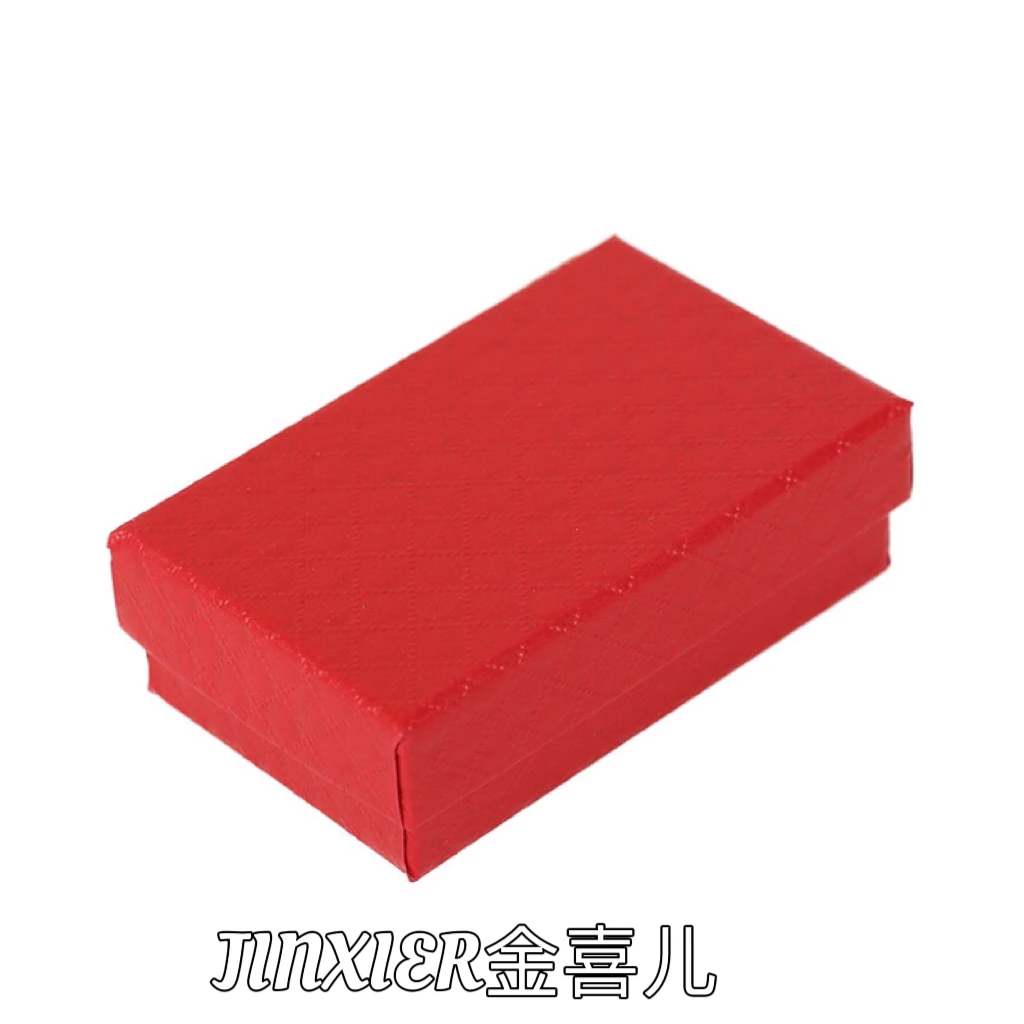 首饰盒/箱 首饰盒简约红色大气项链盒高档礼盒时尚创意饰品盒