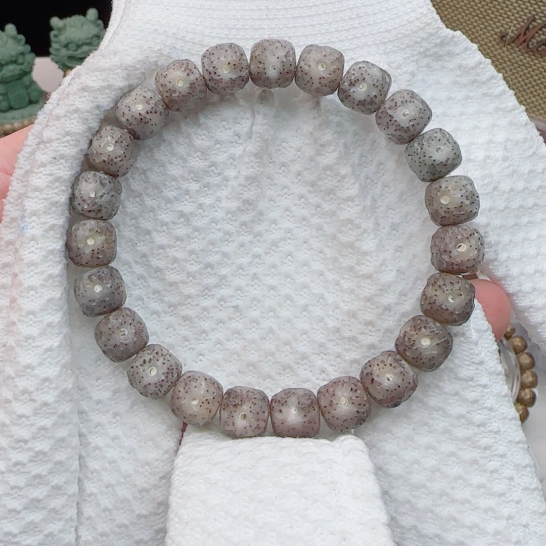 手串龙脊菩提胶透果冻手工龙鳞10*9