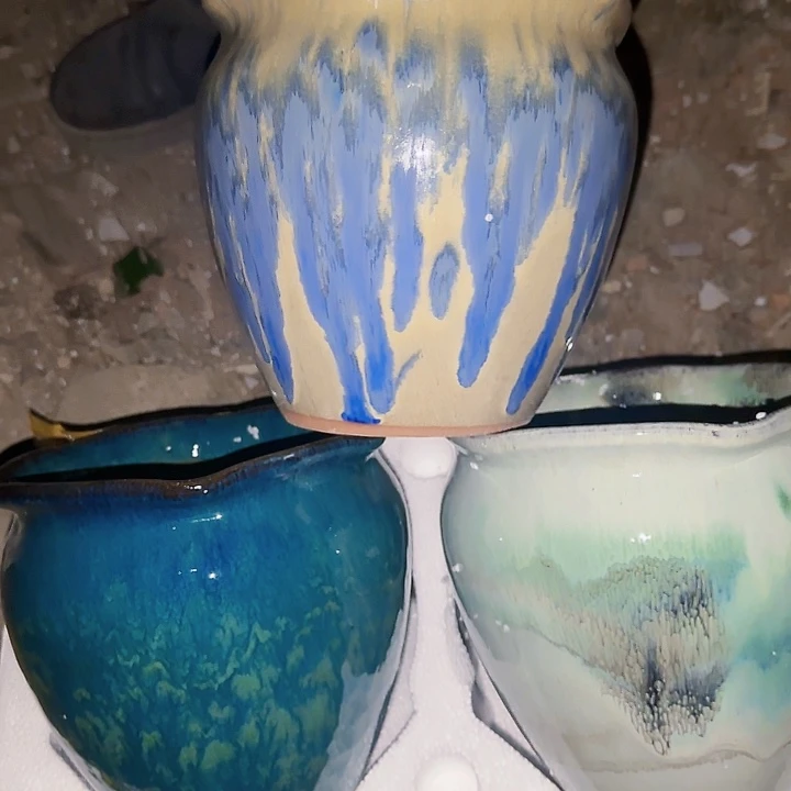 红陶高度17口18双色颜色不挑