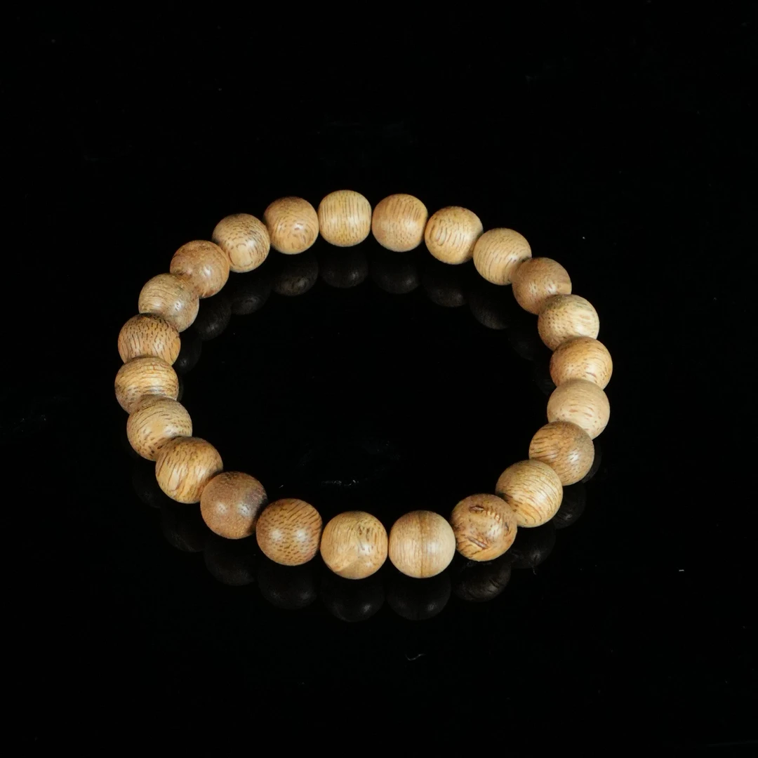 DY-B3190 西马软丝树心熟结老料沉香手串 0.85cm 3.7g