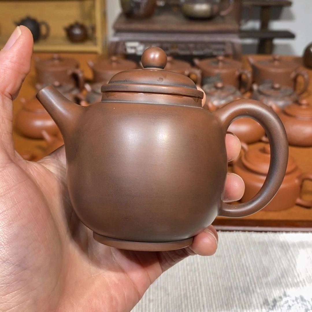 宫灯壶150ml坭兴陶手工制作