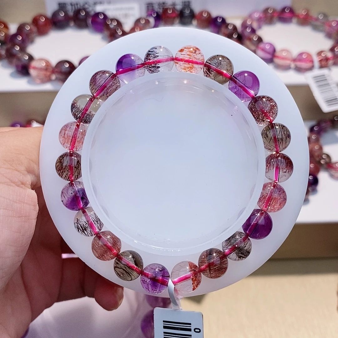 手链未镶嵌水晶黑加仑8+