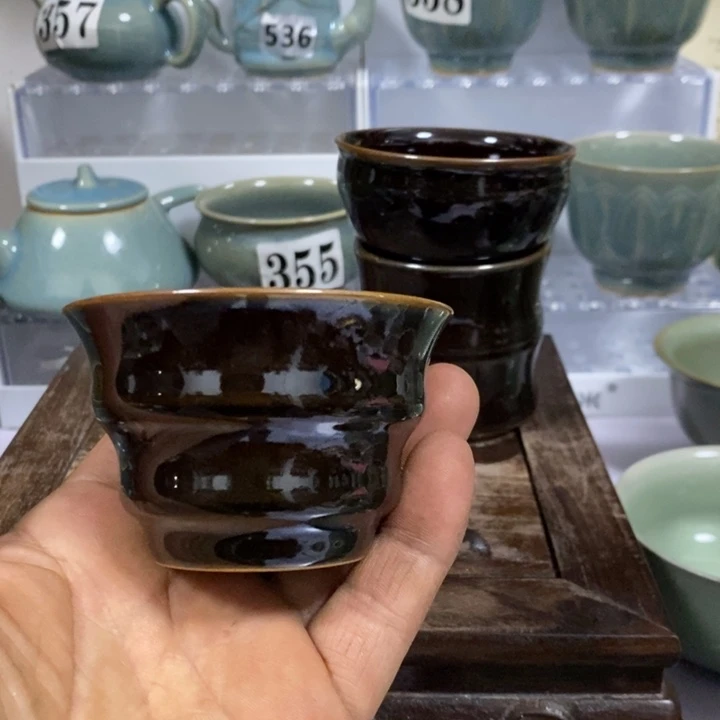 瓷杯子-级品原矿釉原产地汝瓷