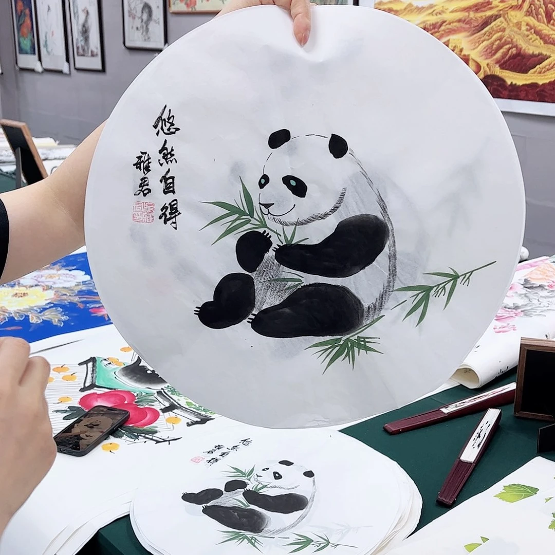 国画宣纸国画纯手绘作品