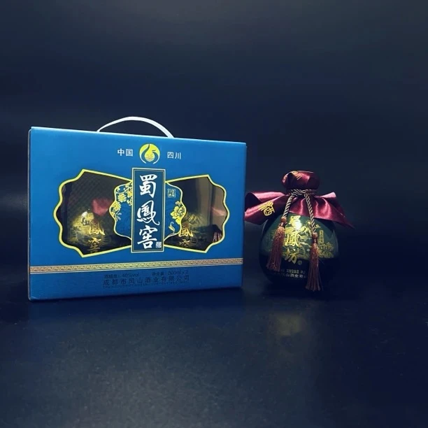 鸣池【高端小陶坛】纯粮固态发酵五粮浓香型白酒46度