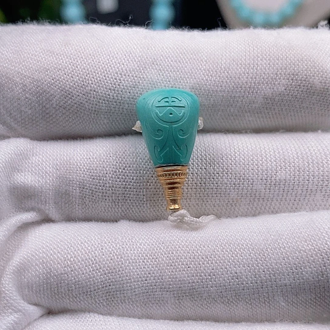 绿松石未镶嵌新款