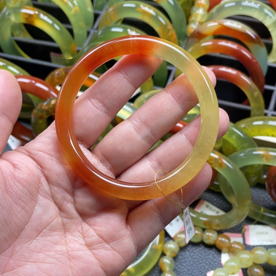 未镶嵌蛇纹石玉手镯59,3