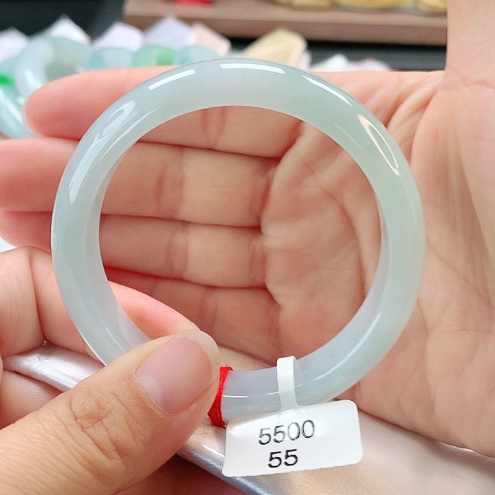 未镶嵌手镯翡翠55正