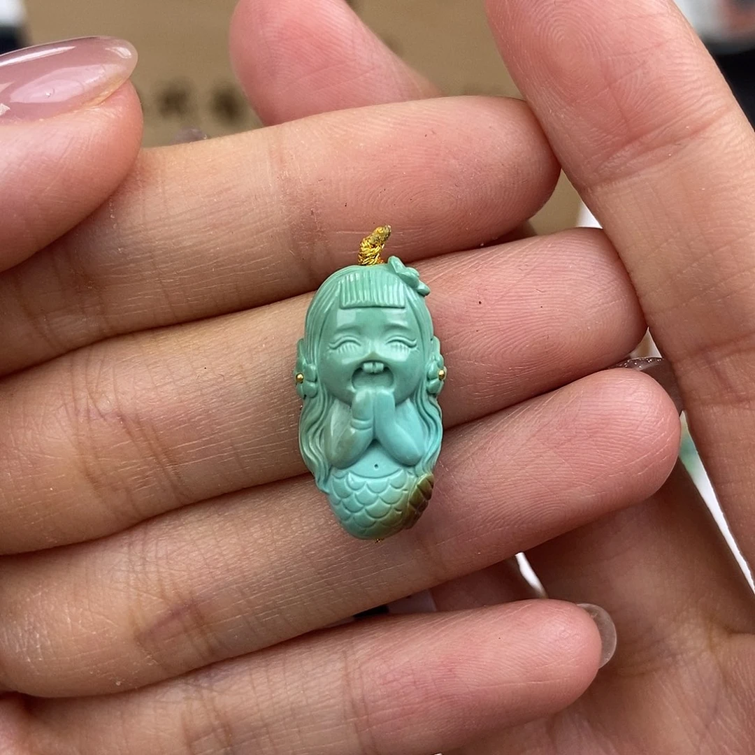 绿松石未镶嵌珠宝奇石