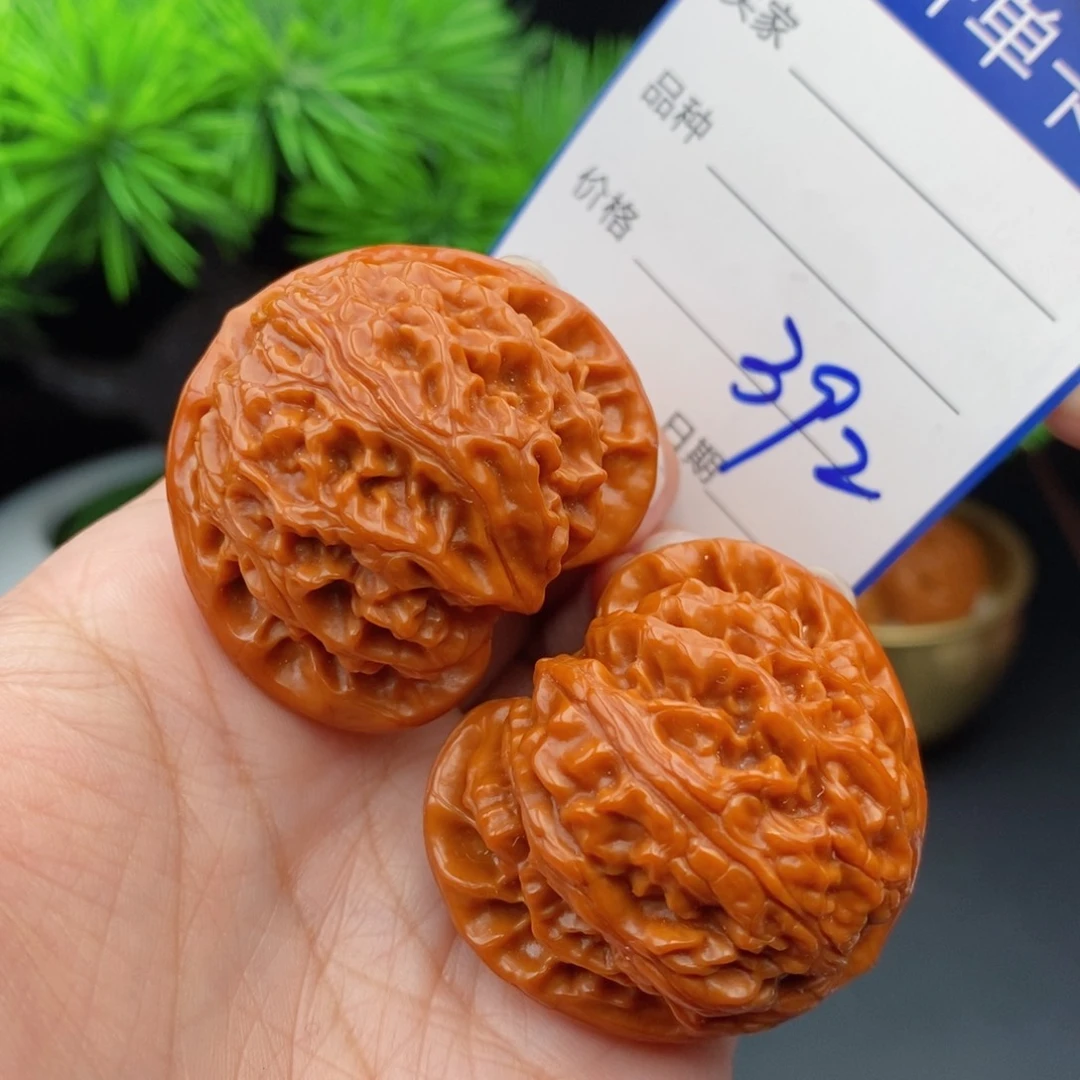文玩核桃把件40宫灯392