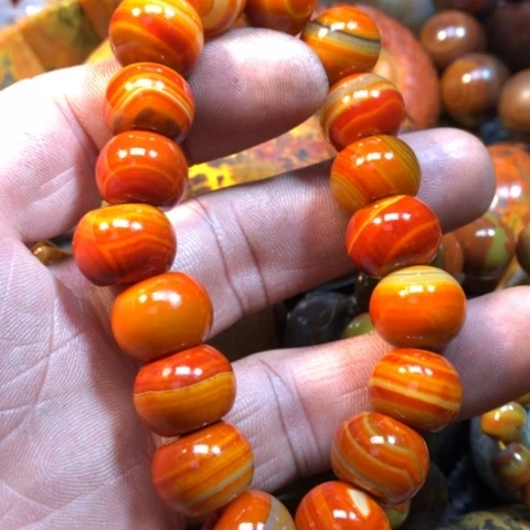 玛瑙/玉髓手链合金杨*