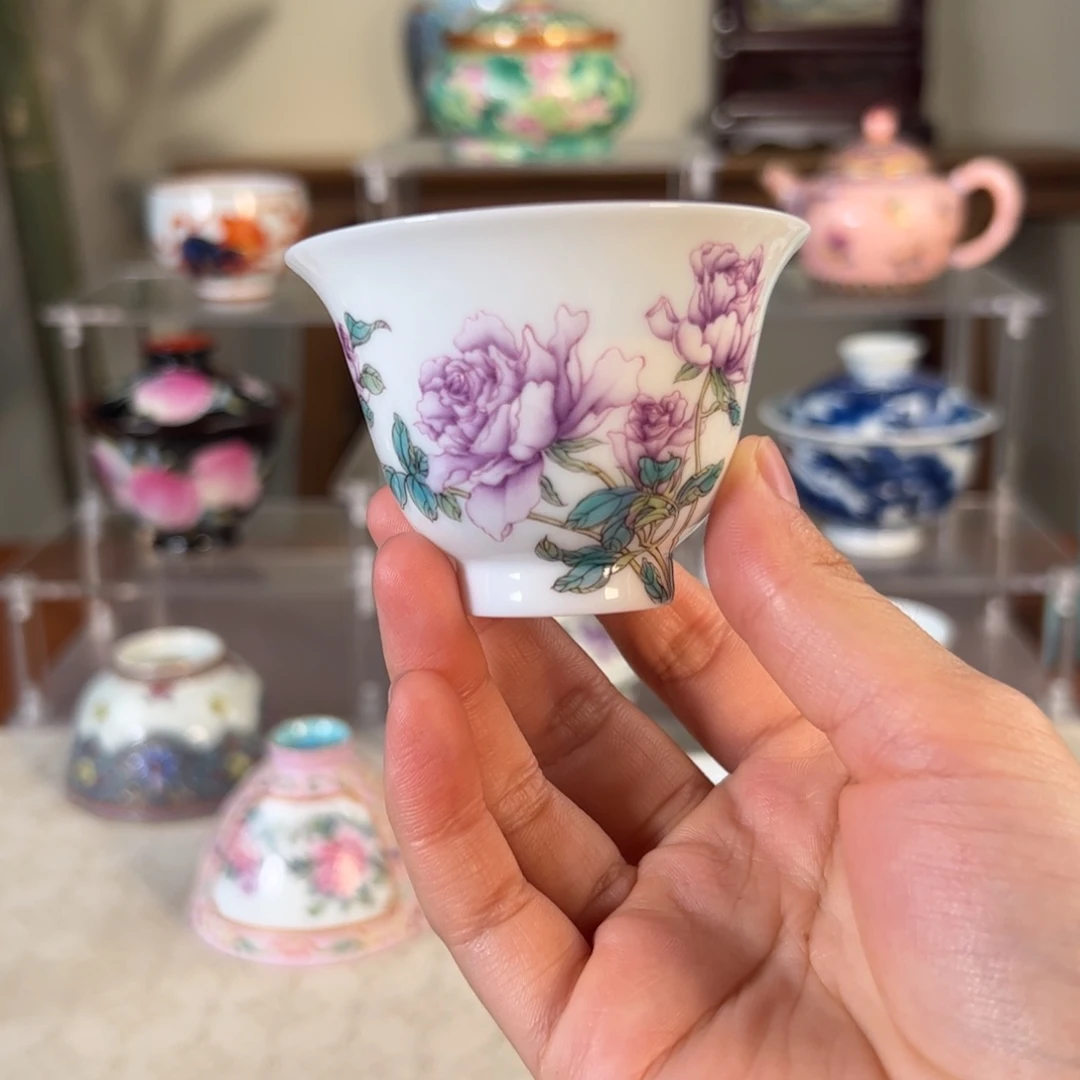 纯手工手绘 高端茶器