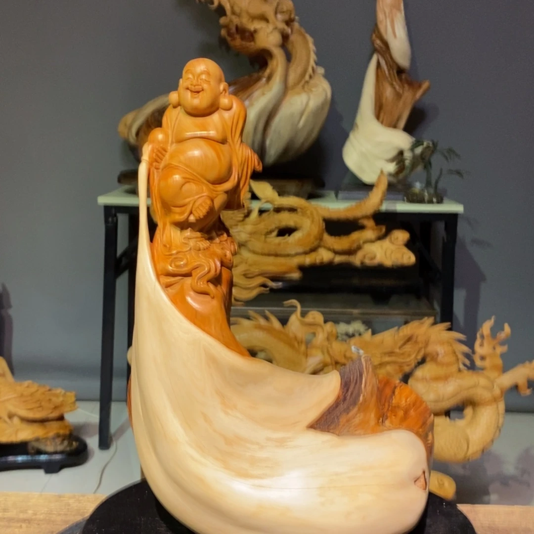 柏木（崖柏）崖柏木雕刻