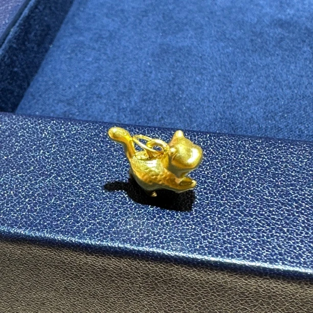 足金饰品 傲娇猫 H0001