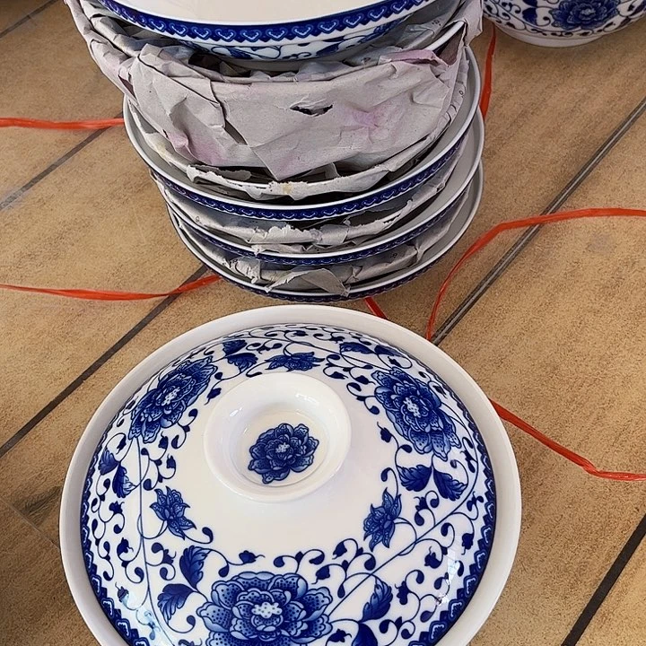 碗景德镇和合器套组