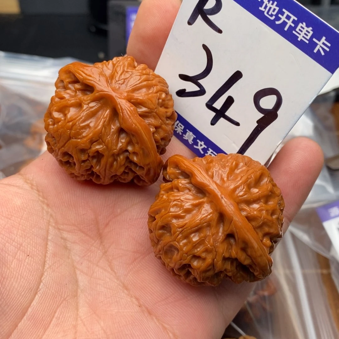 把件文玩核桃宫灯狮子头43➕