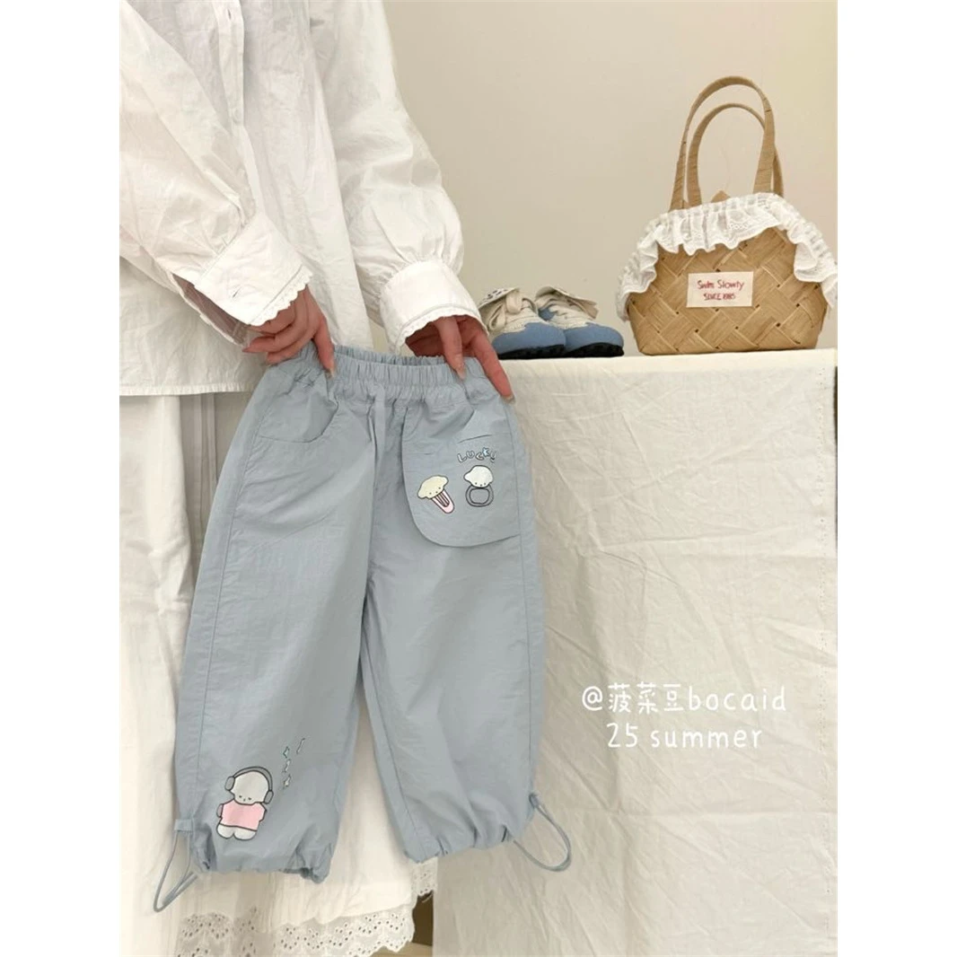 AC357~菠菜豆·25夏~韩版休闲裤K8260