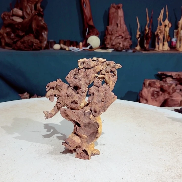 黑果木绝**零392金丝红木羊蹄甲半成品