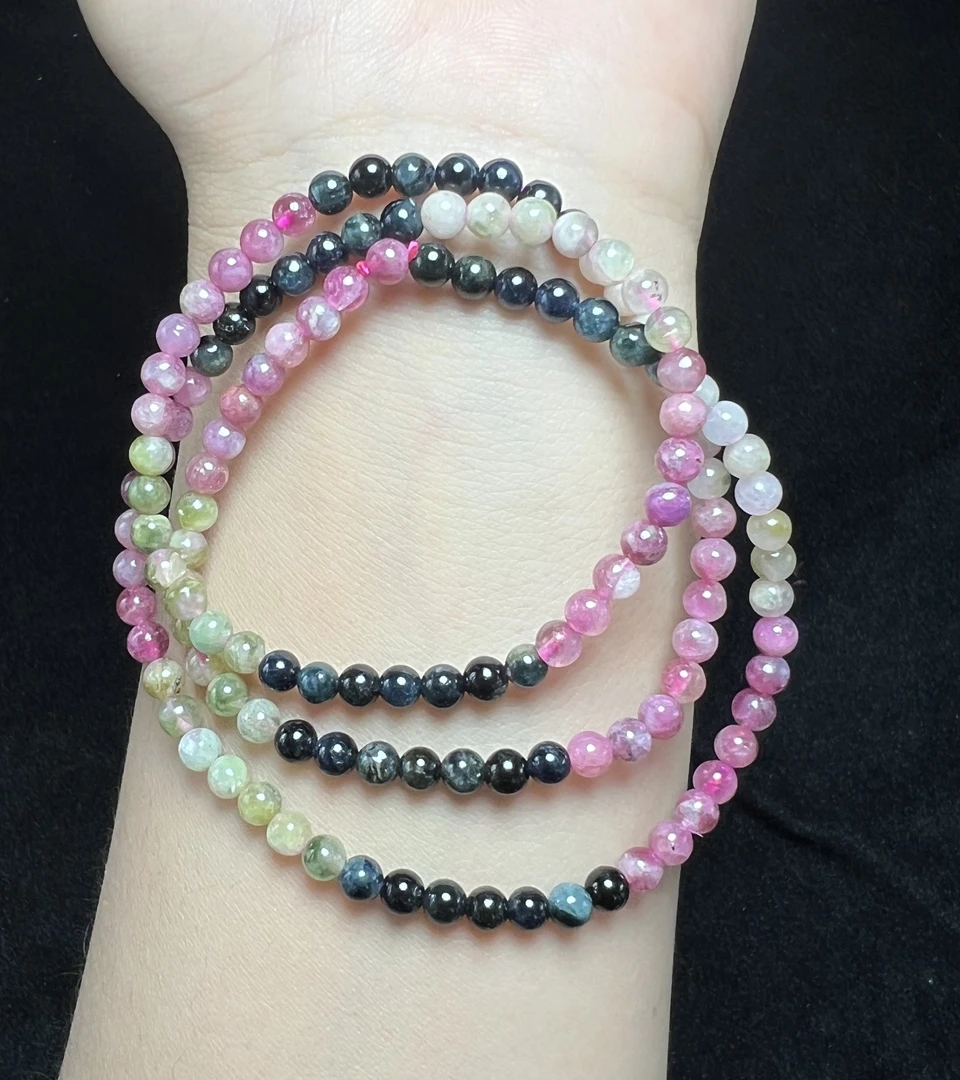 D58碧玺手链（多样性发其一）