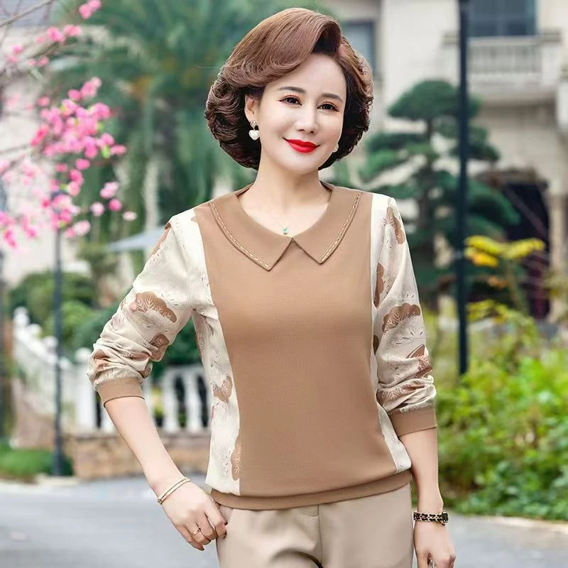 芬姐服饰妈妈装【300-399】春秋长袖洋气中年秋季大码时尚宽松