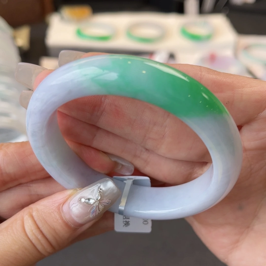 翡翠手镯未镶嵌24 号链接