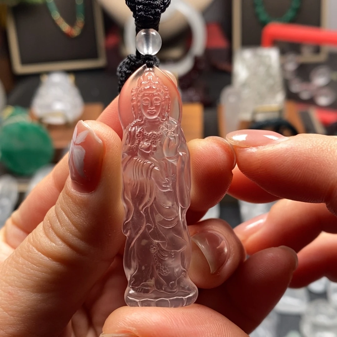 金***叔石英质玉未镶嵌颈饰