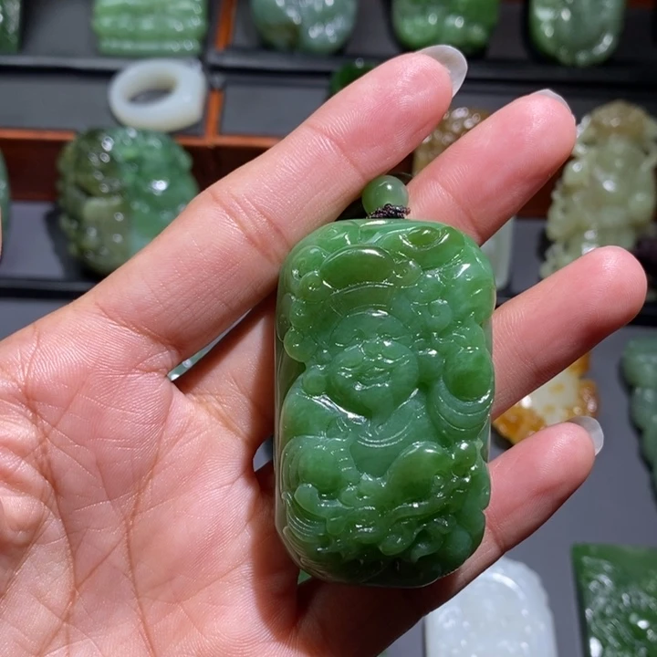 和田玉挂件未镶嵌