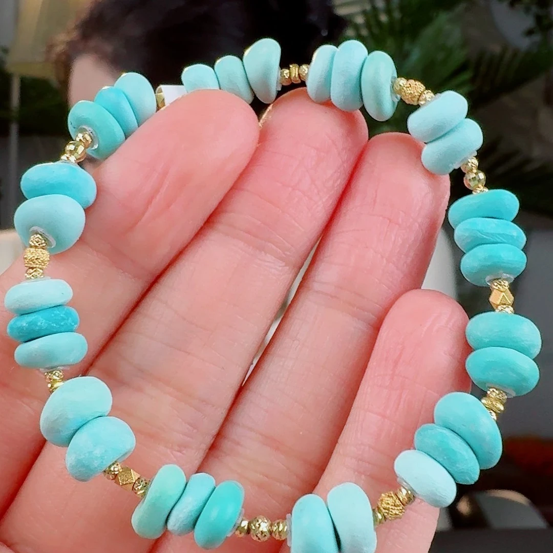 绿松石珠宝奇石未镶嵌