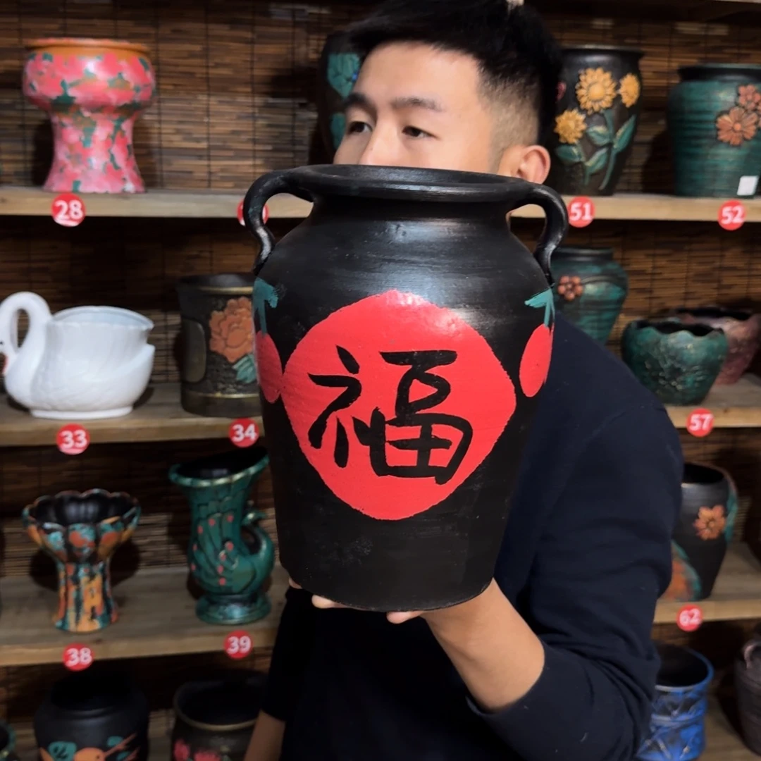 带孔高端浮雕花盆炸炸炸