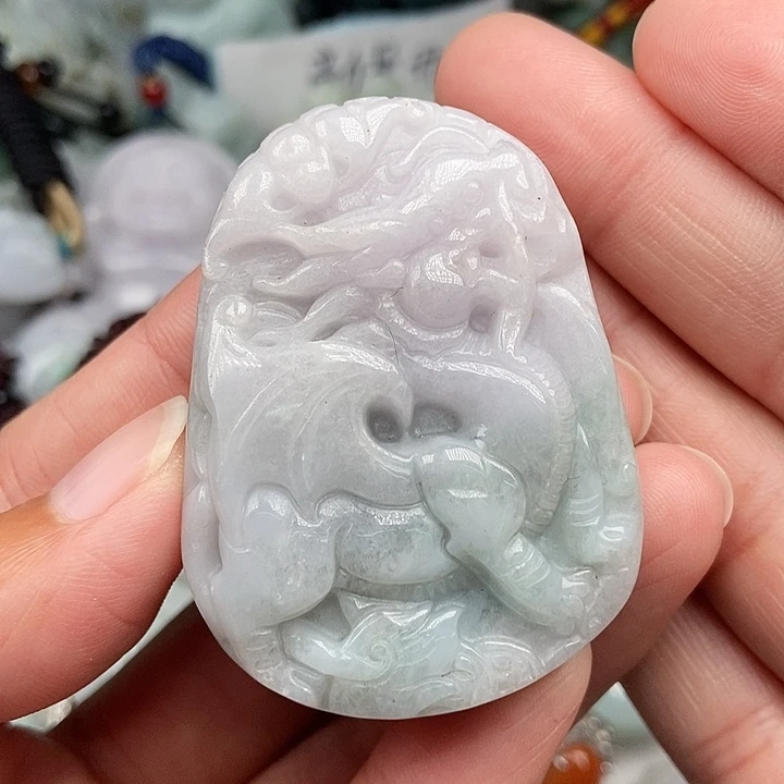 未镶嵌挂件翡翠翡翠