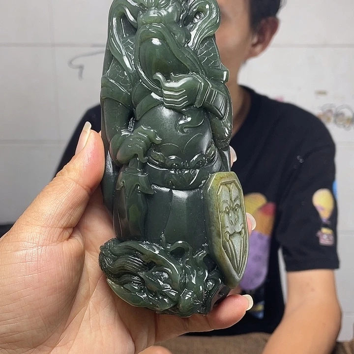 和田玉未镶嵌摆件