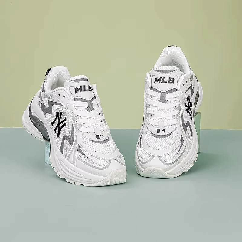 MLB男鞋女鞋休闲鞋2025春秋新款老爹鞋运动鞋健身训练鞋3ARNSPL4N