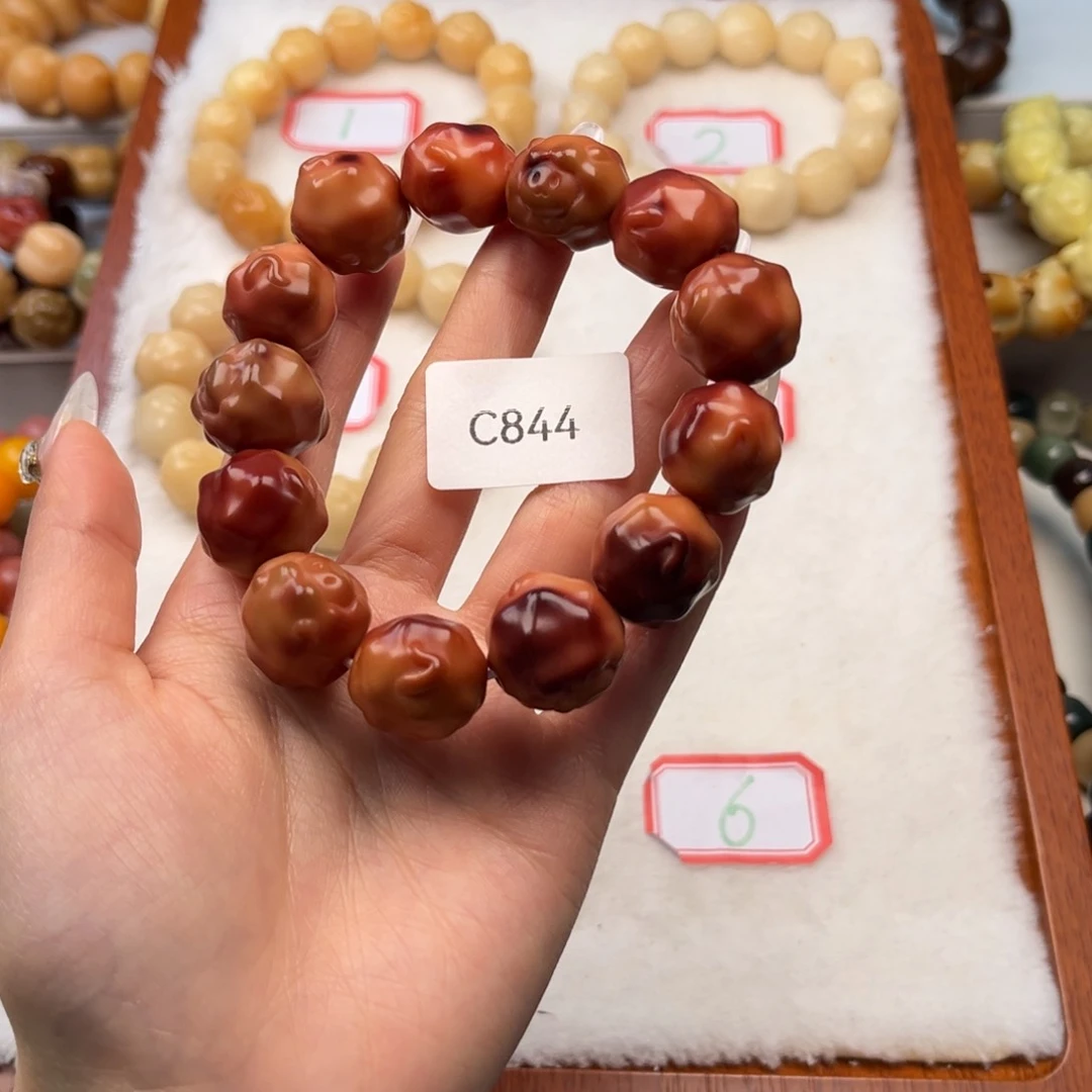 菩提根/象牙果吊坠以*通货c844羊一串18mm