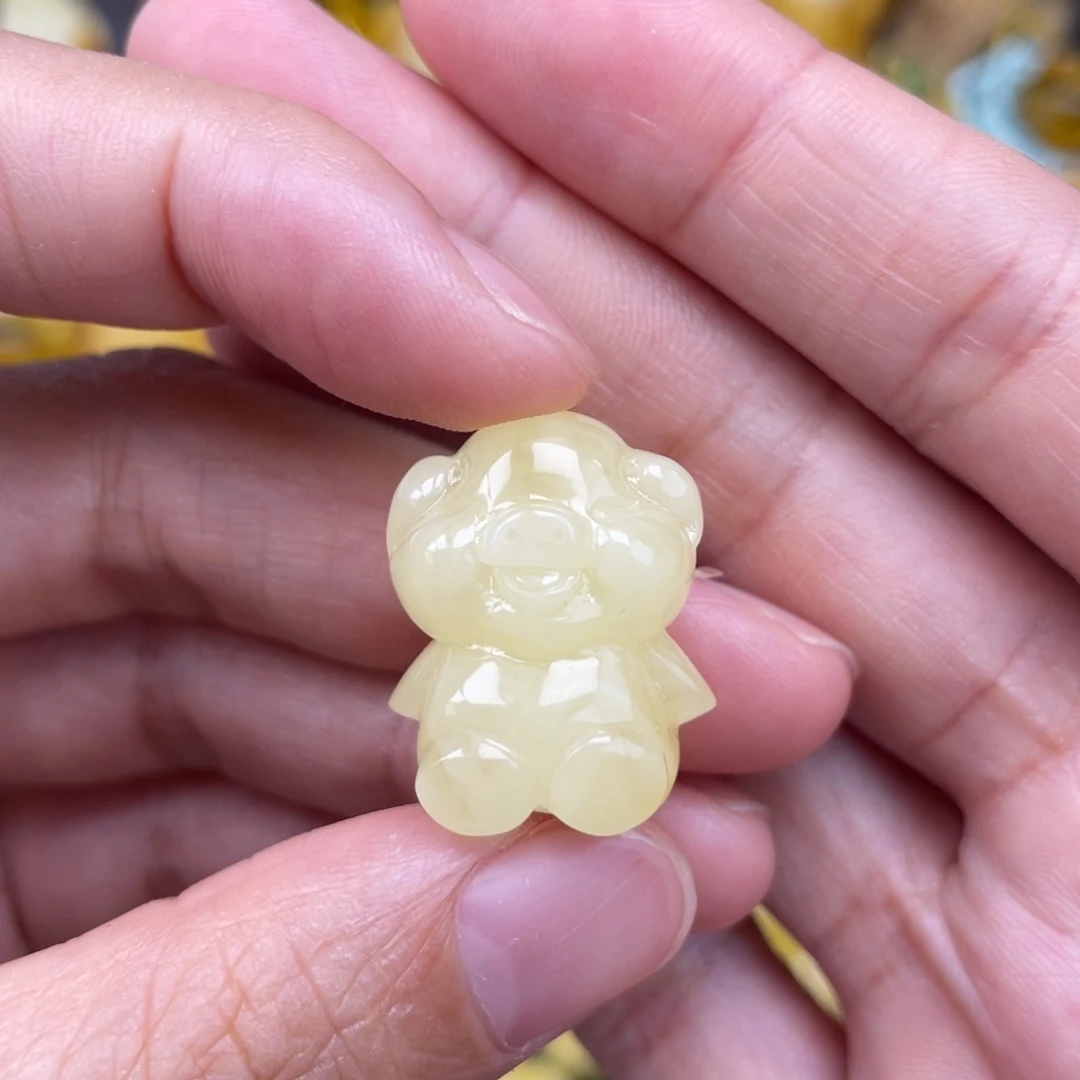 裸石琥珀未镶嵌蜜蜡