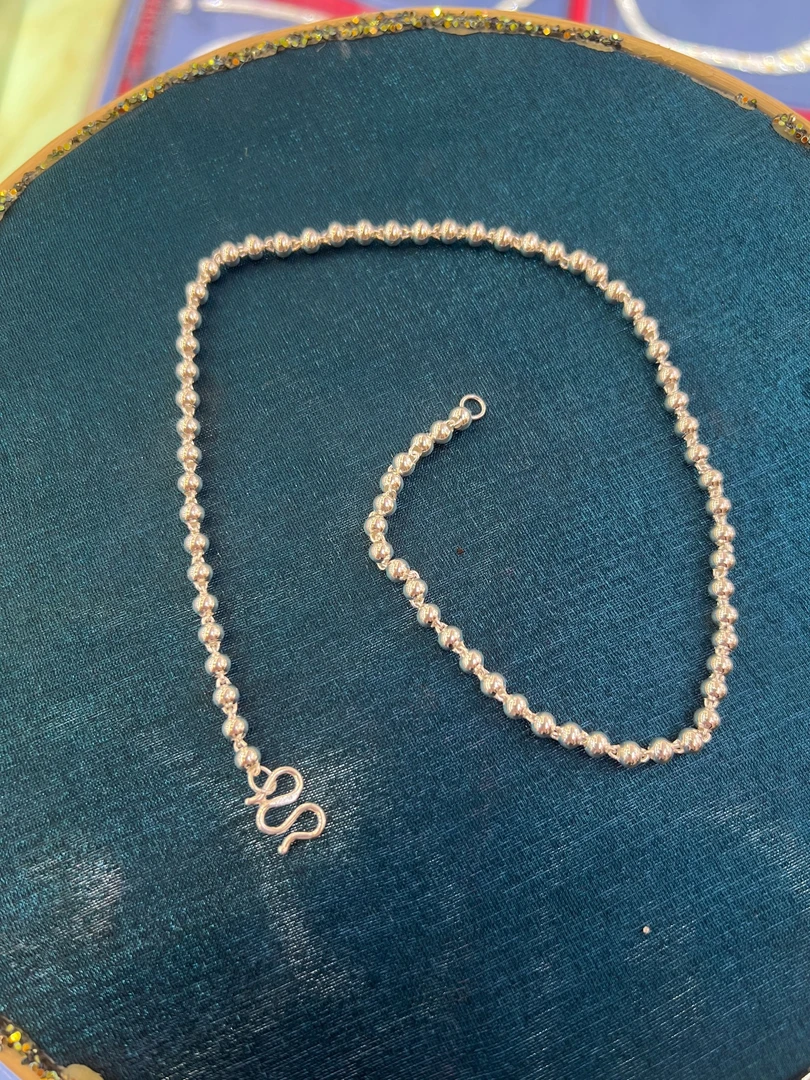 链子足银 爱民纯银首饰项链930126