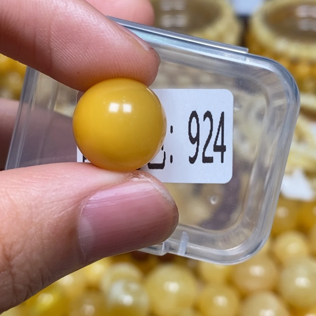 蜜蜡未镶嵌珠宝奇石925