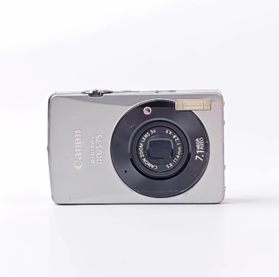 95新 Canon/佳能 ixus75氛围感出片710万像素三倍变焦数码相机