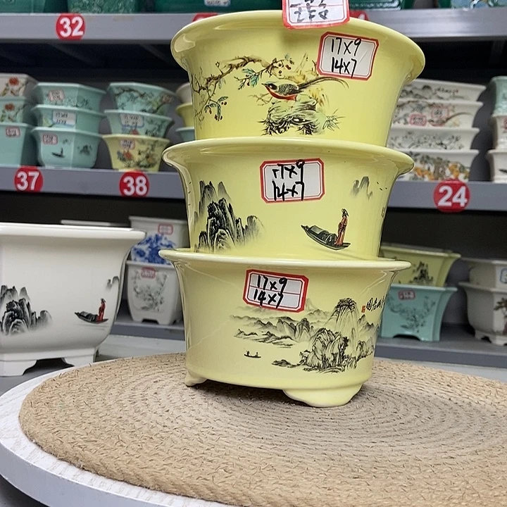 紫砂紫砂花盆1222