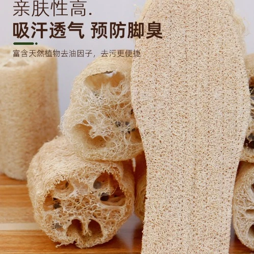 丝瓜络鞋垫防臭吸汗透气男女儿童冬季通用鞋垫运动舒适军训鞋垫子