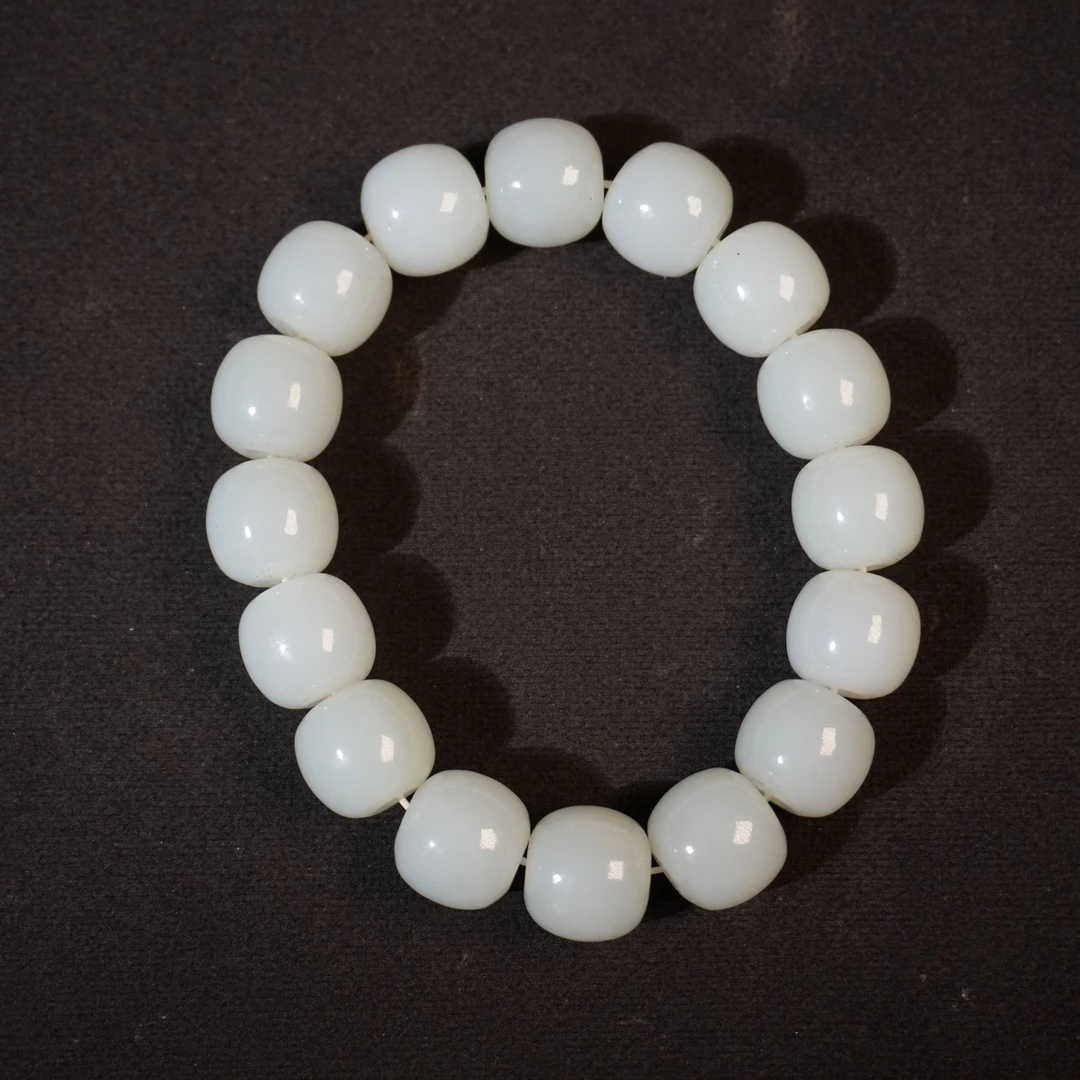 6SYW1 清 和田玉手串