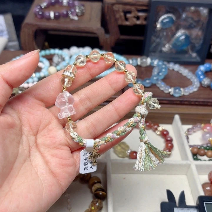 水晶手链未镶嵌金薇薇