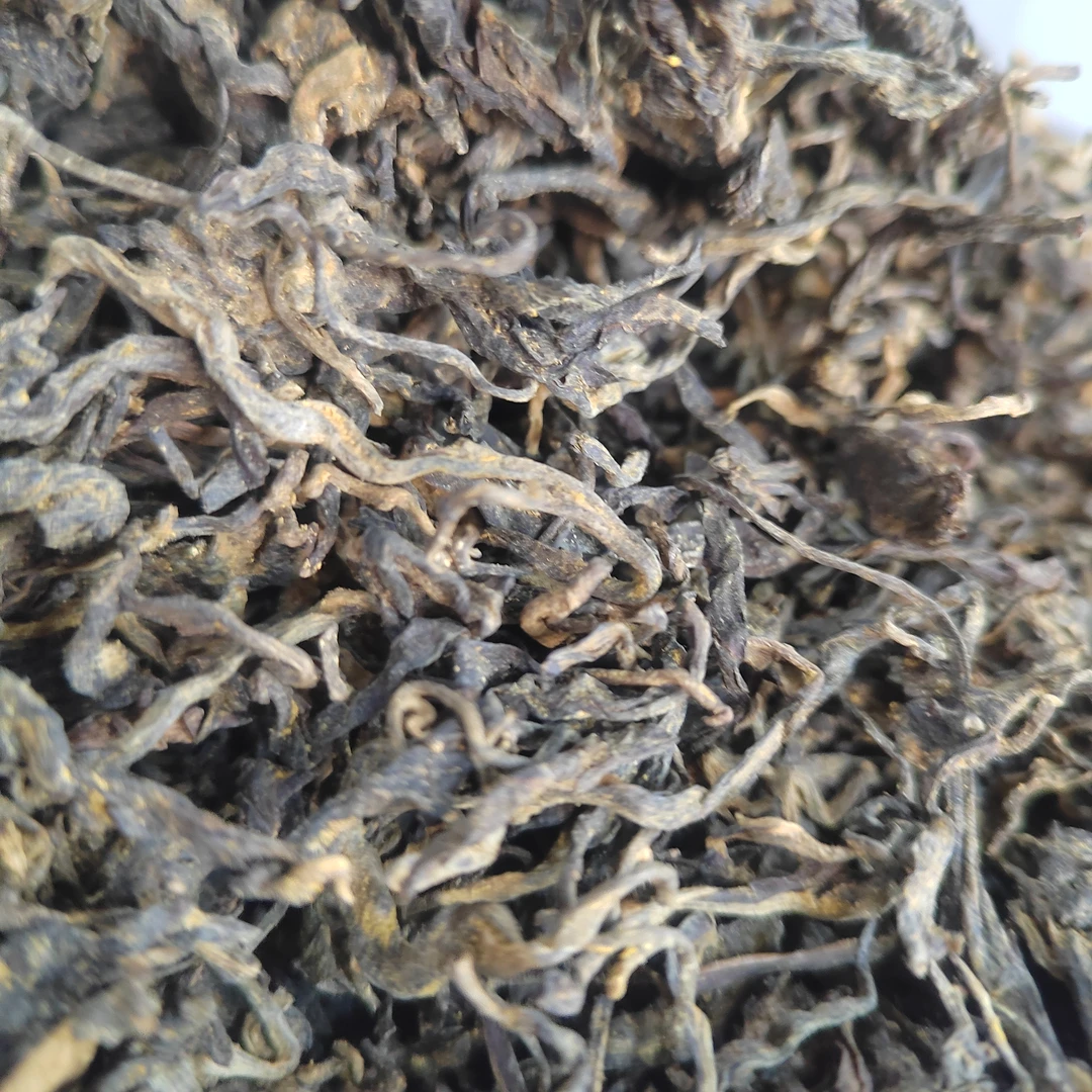 云南普洱茶1997年千家寨金花散茶  陈韵普洱茶