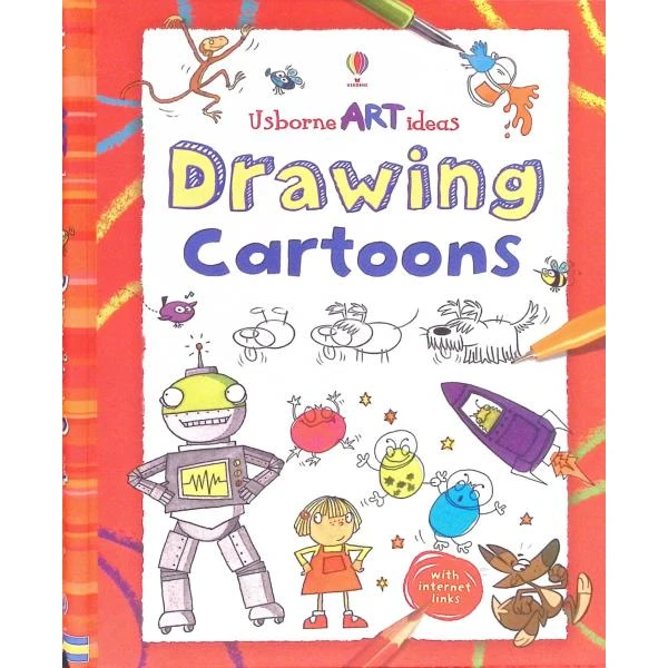 原版儿童绘本7-10岁精装Drawing Cartoons