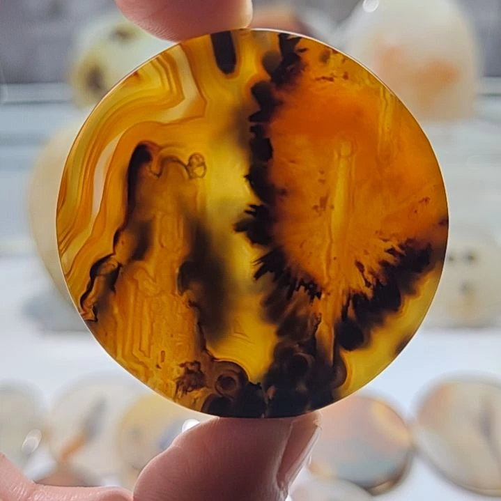 玛瑙/玉髓未镶嵌吊坠(不含链)11号