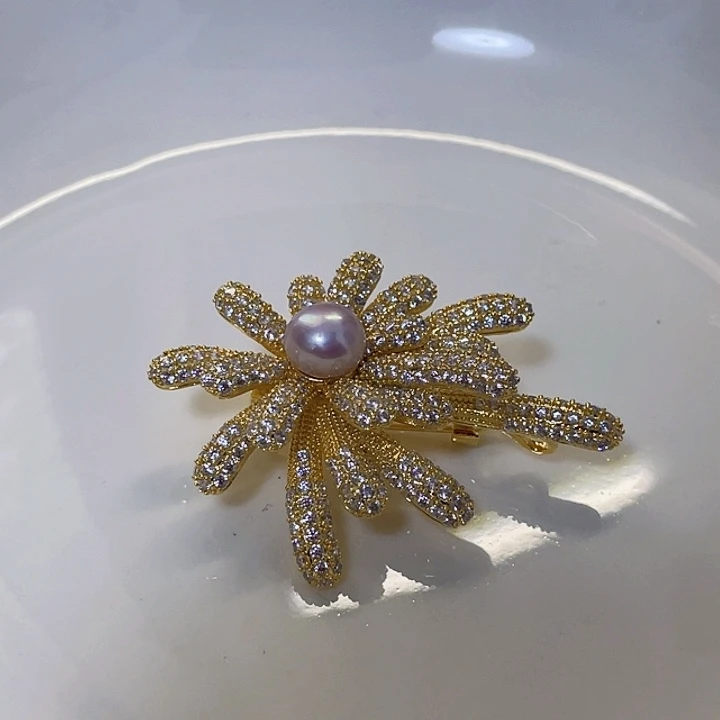 胸饰淡水珍珠未镶嵌