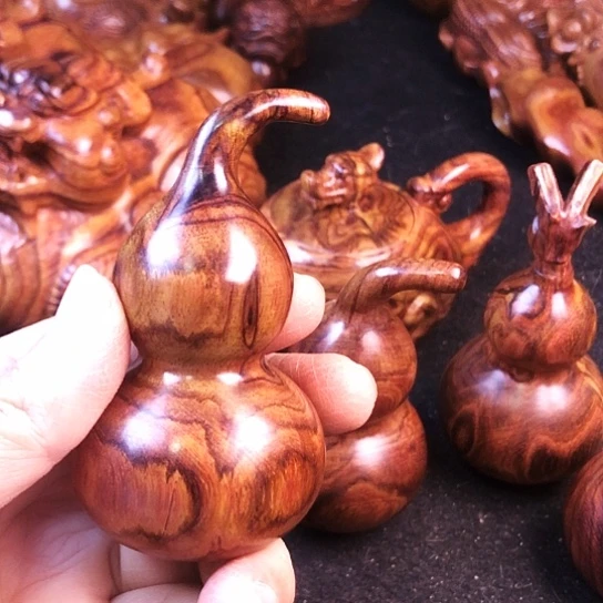 黄花梨/降香黄檀手串/手链七*葫芦