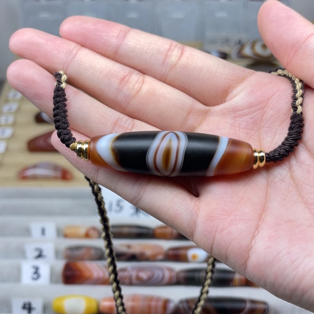 玛瑙/玉髓合金颈饰