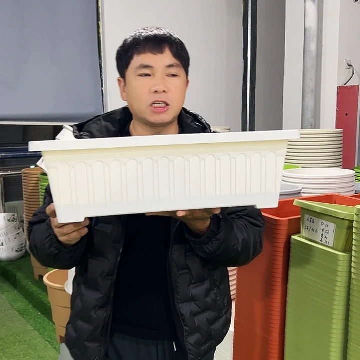 特价菜盆长46宽24高15白色3个