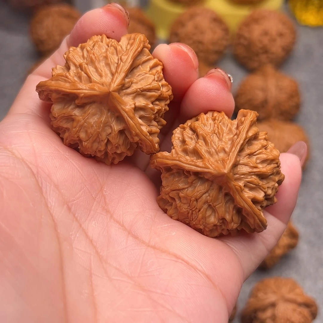 把件文玩核桃B****u精品盘山三棱40全品